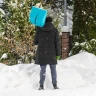 Лопата для уборки снега, полипропилен, 450х450х1355 мм, алюминиевый черенок, усиленная, LUXE PALISAD 61678 — фото 12