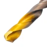 Набор сверл по металлу, 1-10 мм, Р6М5К8-TiN, Golden Tip, 19 шт Denzel 723008 — фото 5