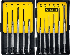 Часовые отвертки, 11 предм., STAYER 2560-H11_z02