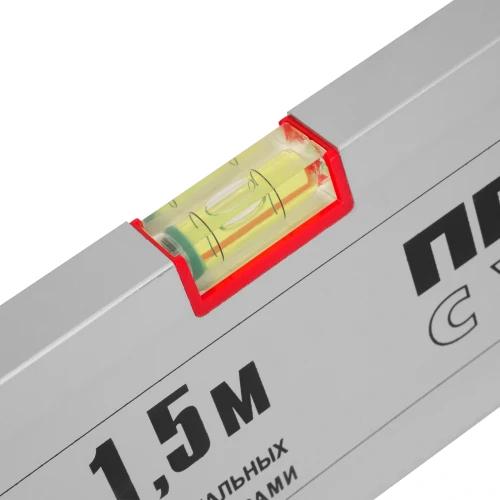 Правило алюминиевое с уровнем, L-1.5 м, 2 ручки Matrix 89635 — фото 3