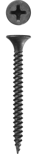 Саморез гипсокартон-металл, 16 х 3.5 мм, фосфатированное покрытие, 1000 шт, ЗУБР СГМ 4-300011-35-016 — фото 1