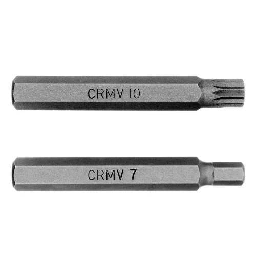Набор бит HEX, Torx, SPLine, хвостовик-шестигранник 1/2, CrV, 42 шт. Stels 11318 — фото 4