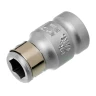 Набор бит HEX, Torx, SPLine, хвостовик-шестигранник 1/2, CrV, 42 шт. Stels 11318 — фото 11
