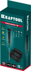 Набор отверток, 12 предм., для точных работ, KRAFTOOL Precision-12 25689