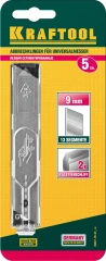 Сегментированные лезвия, 9 мм, 5 шт, KRAFTOOL 09601-09-S5_z02