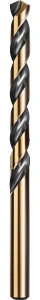 Сверло по металлу, 9.5 х 125 мм, сталь М42, HSS-Co(8%), KRAFTOOL COBALT-8 29656-9.5