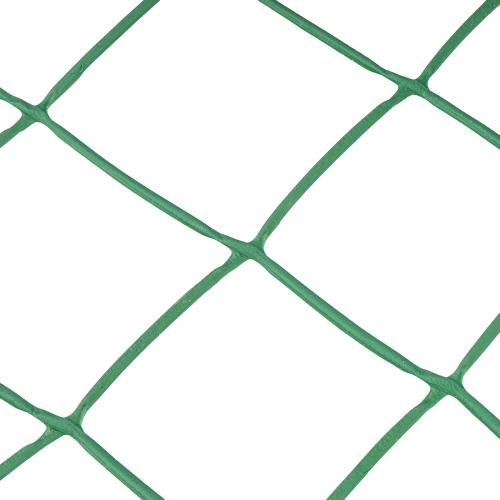 Решетка заборная в рулоне, 1 х 20 м, ячейка 83 х 83 мм, пластиковая, зеленая — фото 5