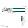 Клещи переставные-гаечный ключ, 300 мм, KRAFTOOL Vise-Wrench 22068 — фото 16