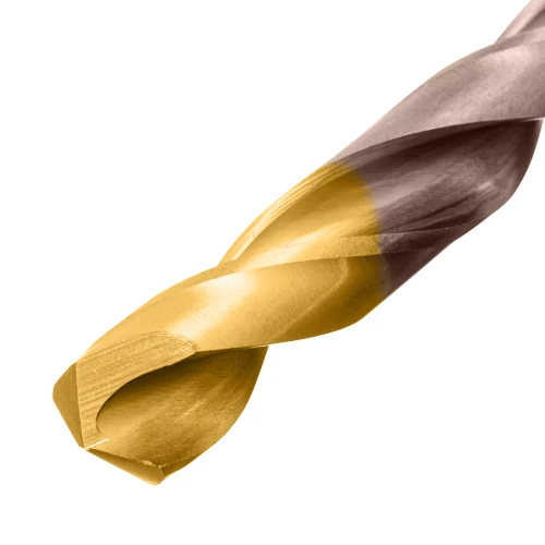 Набор сверл по металлу, 1-13 мм, Р6М5К8-TiN, Golden Tip, 25 шт Denzel 723010 — фото 5