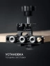 Шкантов, 3-в-1" кондуктор для эксцентриковых стяжек и, KRAFTOOL Woodsniper 101 30072 — фото 3