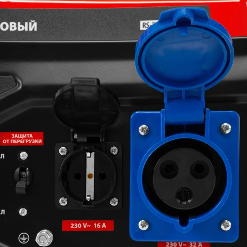 Генератор бензиновый RS-7000E, 6 кВт, 230В, электростартер MTX 946145 — фото 12
