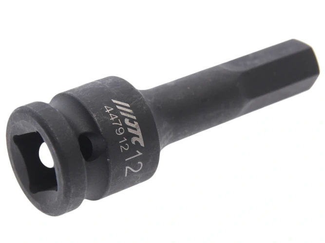 Бита-головка 1/2" HEX H12х78мм ударная JTC-447912 — фото 1