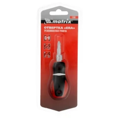 Отвертка комбинированная, SL6/PH2 х 38 мм, CrV, двухкомпонентная рукоятка Matrix 11581