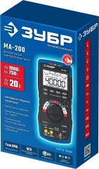 МА-200 мультиметр цифровой, ЗУБР 59803
