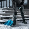 Лопата для уборки снега, полипропилен, 350х405х1300мм, алюминиевый черенок, ПВХ накладка, LUXE PALISAD 61776 — фото 9