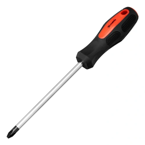 Отвертка Anti-Slip, PH3 х 150 мм, CrV, двухкомпонентная рукоятка Matrix 12254 — фото 1