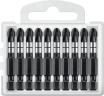 Ударные биты, 50 мм, 10 шт, KRAFTOOL Impact PH 3 26191-3-50-S10 — фото 1