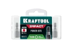 Ударные биты, 25 мм, 10 шт, KRAFTOOL Impact TX 20 26195-20-25-S10 — фото 2