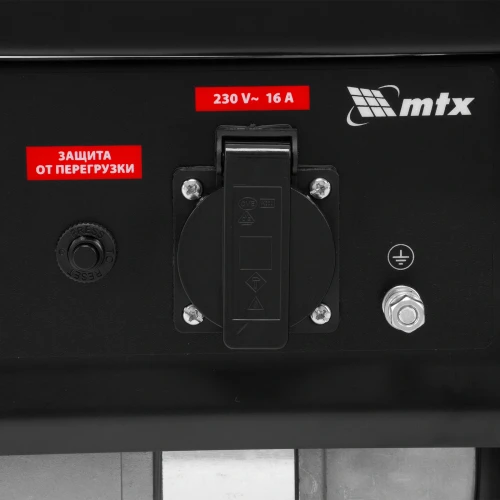 Генератор бензиновый RS-1500, 1,1 кВт, 230В, ручной стартер MTX 946175 — фото 10