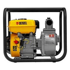 Мотопомпа бензиновая для чистой воды PX-50, 7 л.с, 2", 600 л/мин, глубина 8 м, напор 30 м Denzel 99201