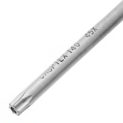 Набор ключей имбусовых Tamper-Torx, 9 шт: ТT10-ТT50.45x, закаленные, короткие, никель Сибртех 12321