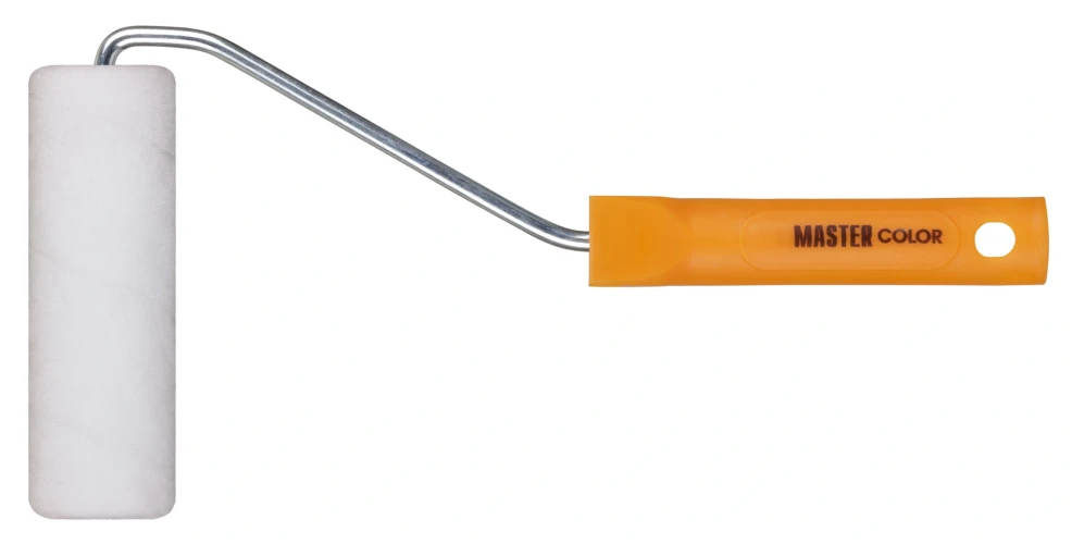 Ролик, ядро 15 мм, 100% велюр, ворс 5 мм, ручка 27 см, 100 мм MASTER COLOR 30-1114 — фото 2