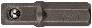 Адаптеры с биты на головку для отвертки CrV 1/4"-1/4", 25 мм (10 шт.) FIT 57951 — фото 1