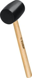 Резиновая киянка, 340 г, чёрная, ЗУБР 2050-55_z02