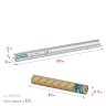 Усиленная алюминиевая линейка со стальной направляющей, 0.6 м, KRAFTOOL KRAFT-LINE 34275-60 — фото 13