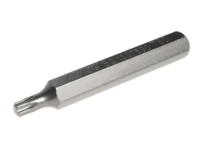 Бита TORX Т30х75мм 10мм удлиненная S2 JTC-1337530 — фото 1