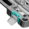 Набор инструментов, 1/2", 1/4", CrV, пластиковый кейс 82 предмета Stels 14105 — фото 6