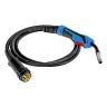 Аппарат инвертор. полуавтомат. cварки IMIG-205SDR, 200 А, ПВ 60%, катушка 5 кг Denzel 94364 — фото 16