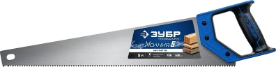 Ножовка по дереву, 500 мм, 5TPI, ЗУБР Молния-5 15075-50_z02 — фото 1