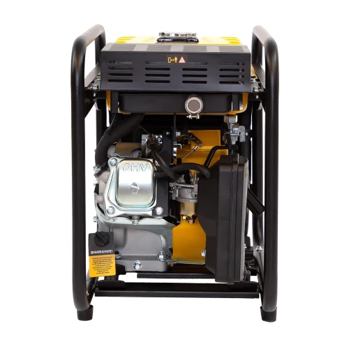 Генератор инверторный GT-2500iF, 2.5 кВт, 230 В, бак 5 л, открытый корпус, ручной старт Denzel 94704 — фото 6