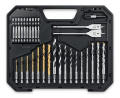 STAYER Unix-40 IMPACT READY, универсальный набор свёрл, HEX 1/4″, 40 предметов (29720-H40)