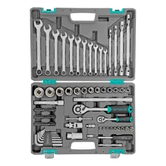 Набор инструментов, 1/2", 1/4", CrV, пластиковый кейс 88 предметов Stels 14109