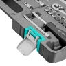 Набор инструментов, 1/2", 1/4", CrV, пластиковый кейс 88 предметов Stels 14109 — фото 6