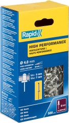 Алюминиевая высокопроизводительная заклепка, 4.0 х 10 мм, 500 шт, RAPID R:High-performance-rivet 5001433