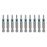 Бита Torx 10х50мм, сталь S2, шестигр., 10 шт. Gross 114068 — фото 1
