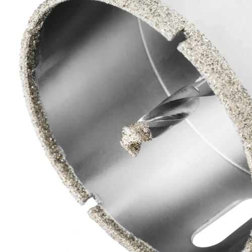 Сверло алмазное по керамограниту, 68 х 67 мм, трехгранный хвостовик Matrix 726683 — фото 5
