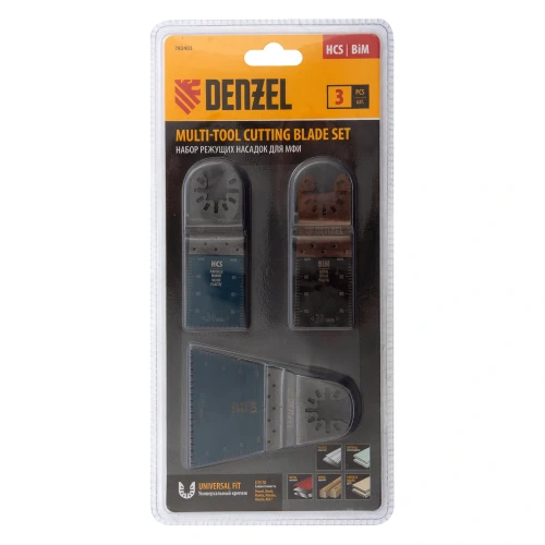 Набор насадок для МФИ по дереву и металлу, 3 шт Denzel 782403 — фото 18