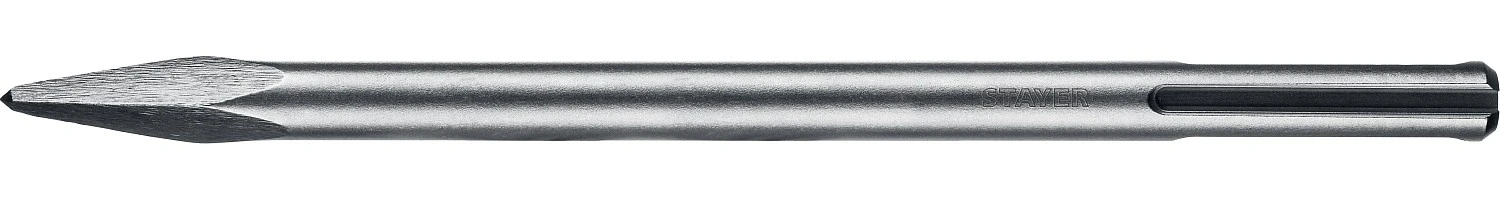 Пикообразное зубило, 400 мм, SDS-max, STAYER Gorilla Force 29391-00-400 — фото 1