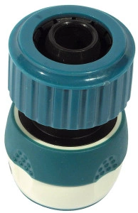 Быстросъемный соединитель, 3/4", из ABS-пластика с TPR, для шланга, RACO COMFORT-PLUS 4248-55235C