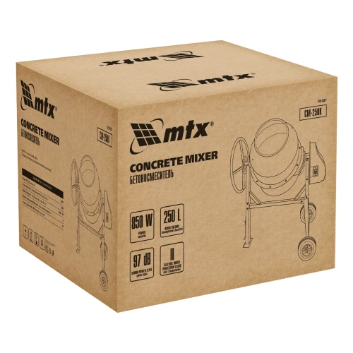 Бетоносмеситель СМ-250К, 250 л, мощность 850 Вт МТХ MTX 95487 — фото 6