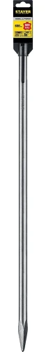 Пикообразное зубило, 600 мм, SDS-max, STAYER Gorilla Force 29391-00-600 — фото 2