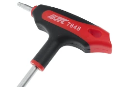 Ключ TORX Т-образный T27H с отверстием JTC-784827