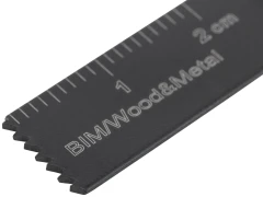 Полотно пильное фрезерованное двухступенчатое, Bi-metall Co 8%, 10х0,8 мм FIT 37921