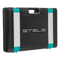 Набор инструментов, 1/2",3/8", 1/4", CrV, пластиковый кейс 142 предмета Stels 14107