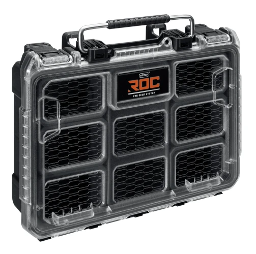 Съемных лотков, 7, KETER ROC PRO GEAR 2.0 (14") пластиковый органайзер 38376 — фото 1