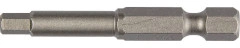 Торсионные биты, 50 мм, 2 шт, KRAFTOOL X-Drive Hex 4 26127-4-50-2